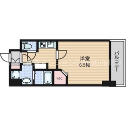 La Douceur谷町（旧：ミラージュパレス谷町ブライト）の物件間取画像